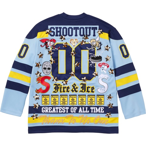 Fire & Ice Hockey Jersey - fall/winter 2025 - Supreme