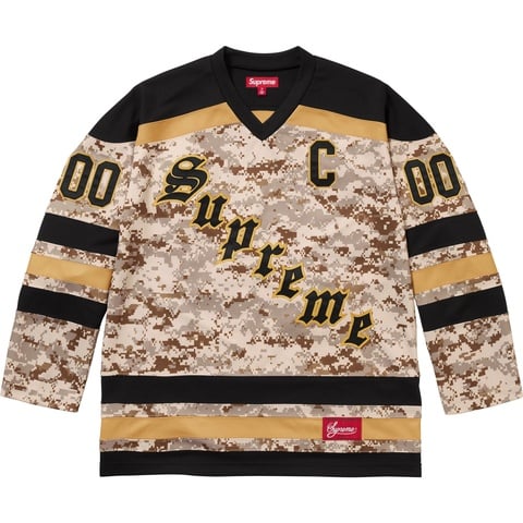 Supreme Fire & Ice Hockey Jersey - Digi Camo