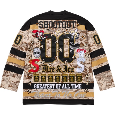 Fire & Ice Hockey Jersey - fall/winter 2025 - Supreme