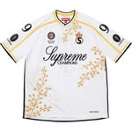 Supreme Floral Soccer Jersey (FW25) - White