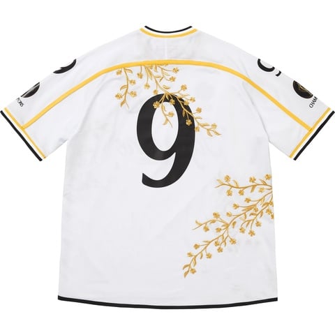 Supreme Floral Soccer Jersey - White