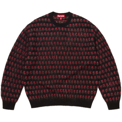 Flowers Metallic Sweater - fall/winter 2025 - Supreme