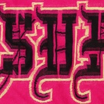 Supreme Intarsia Sleeve L S Top (FW25) - Fuchsia