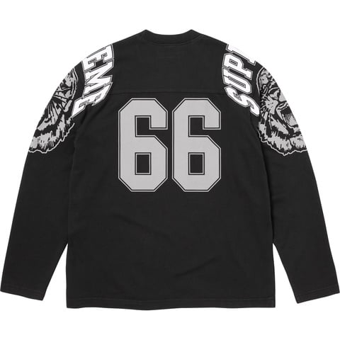 シャツ 25fw supreme Mascot L/S Football Top L Supreme Mascot L/S Football Top Black Men's - FW25 - US
