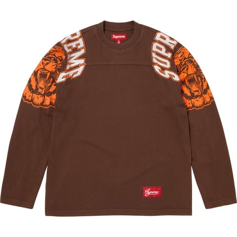 Mascot L/S Football Top - fall/winter 2025 - Supreme