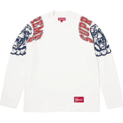 Mascot L/S Football Top - fall/winter 2025 - Supreme