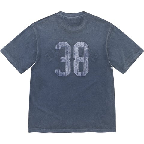 Supreme Overprint S/S Top - Navy