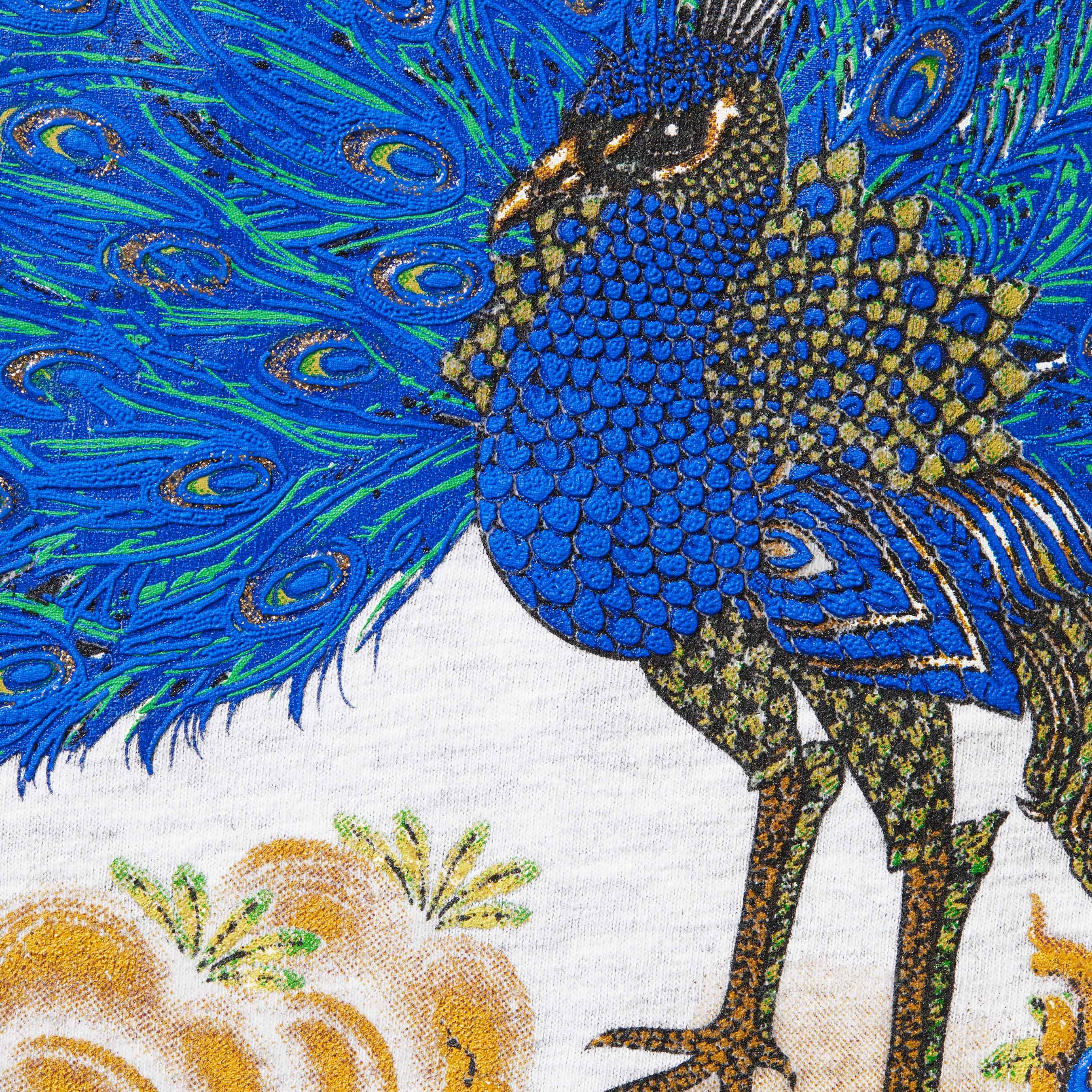 Supreme Peacock S S Top (FW25) - Ash Grey - $88