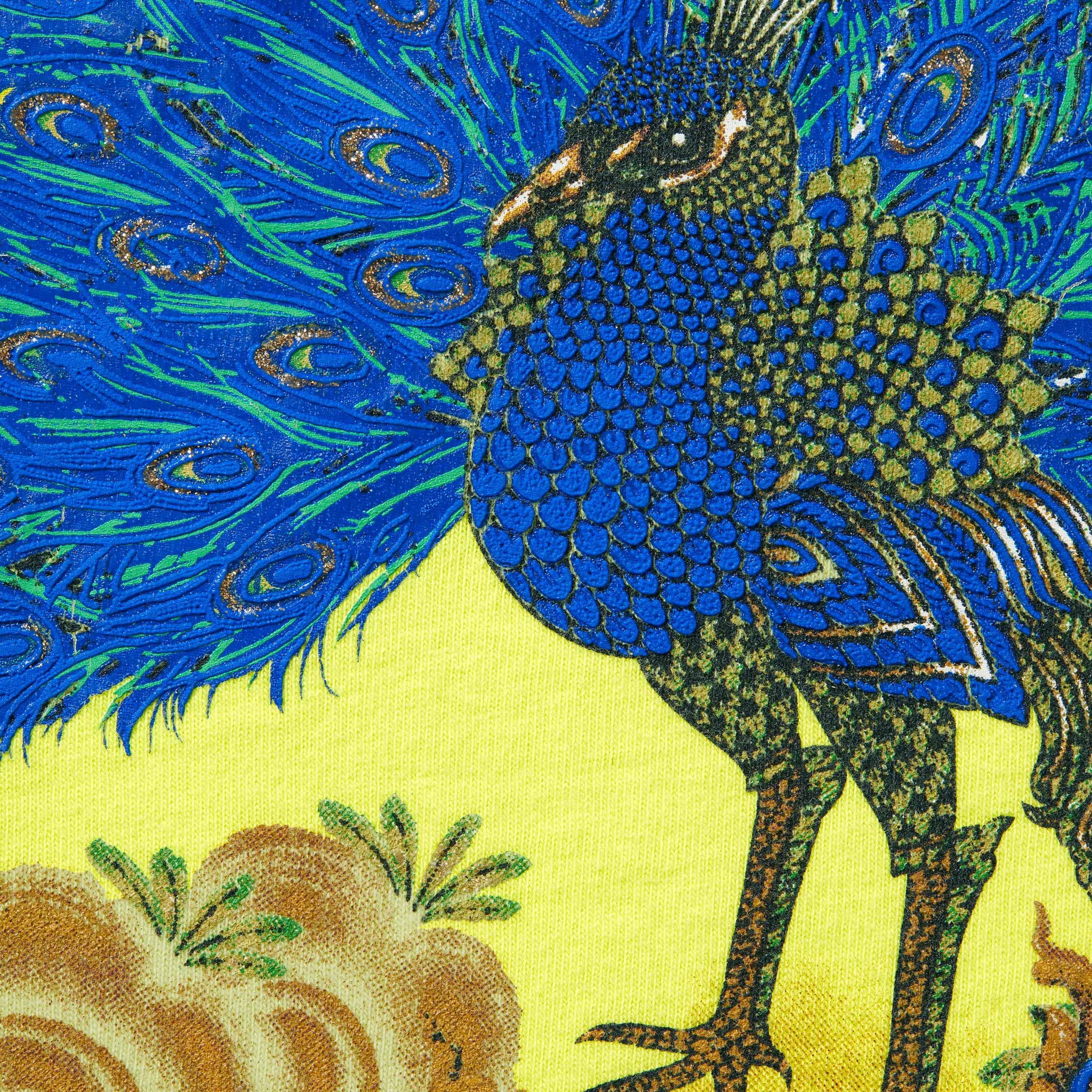 Supreme Peacock S S Top (FW25) - Lime - $88