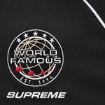Supreme Piping Soccer Jersey (FW25) - Black