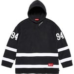 Supreme Polartec Hooded Hockey Jersey (FW25) - Black