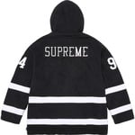 Supreme Polartec Hooded Hockey Jersey (FW25) - Black