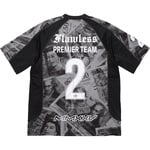 Supreme Pounds Soccer Jersey (FW25) - Black