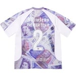 Supreme Pounds Soccer Jersey (FW25) - White