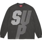 Supreme Reflective L S Top (FW25) - Black