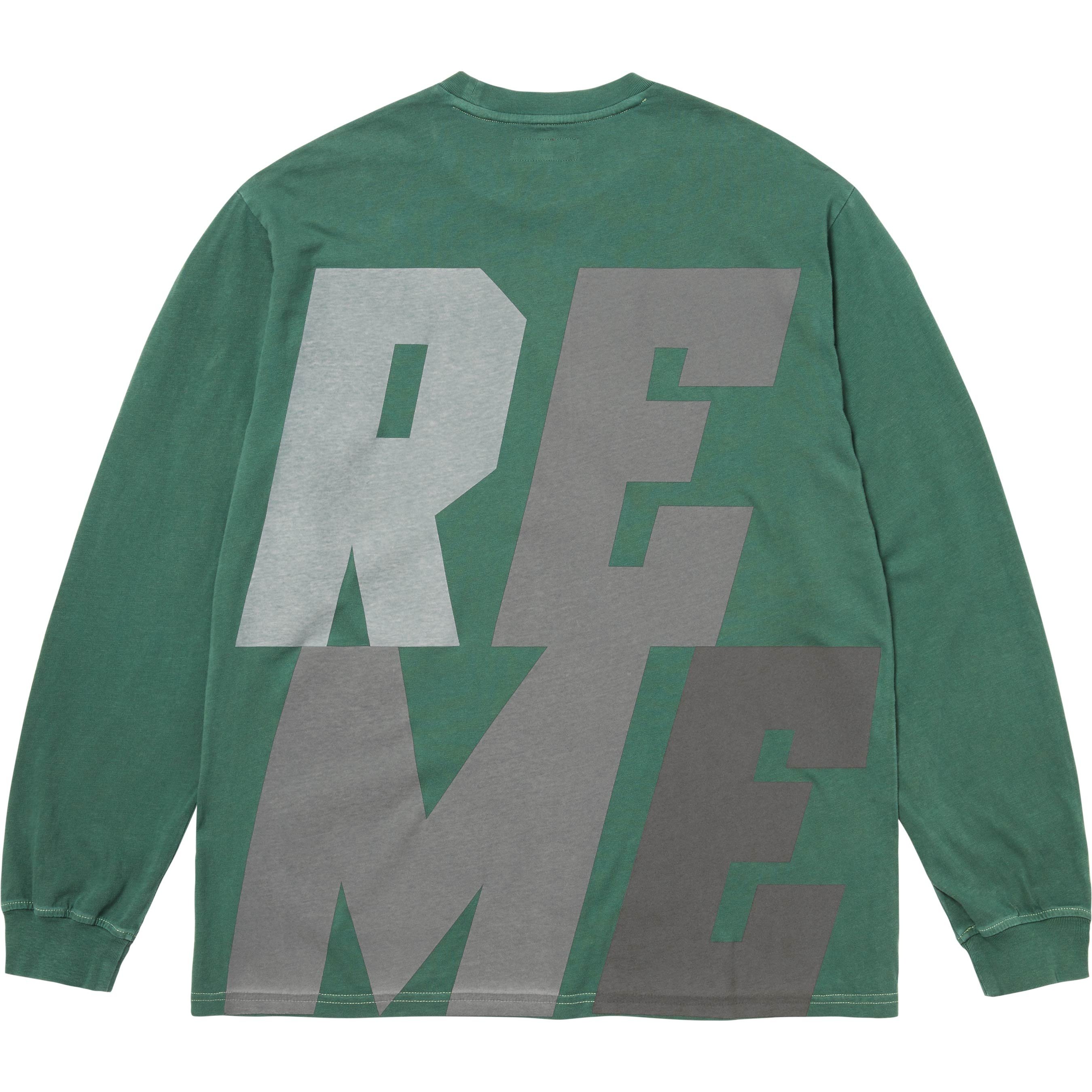 Supreme Reflective L S Top (FW25) - Green - $98