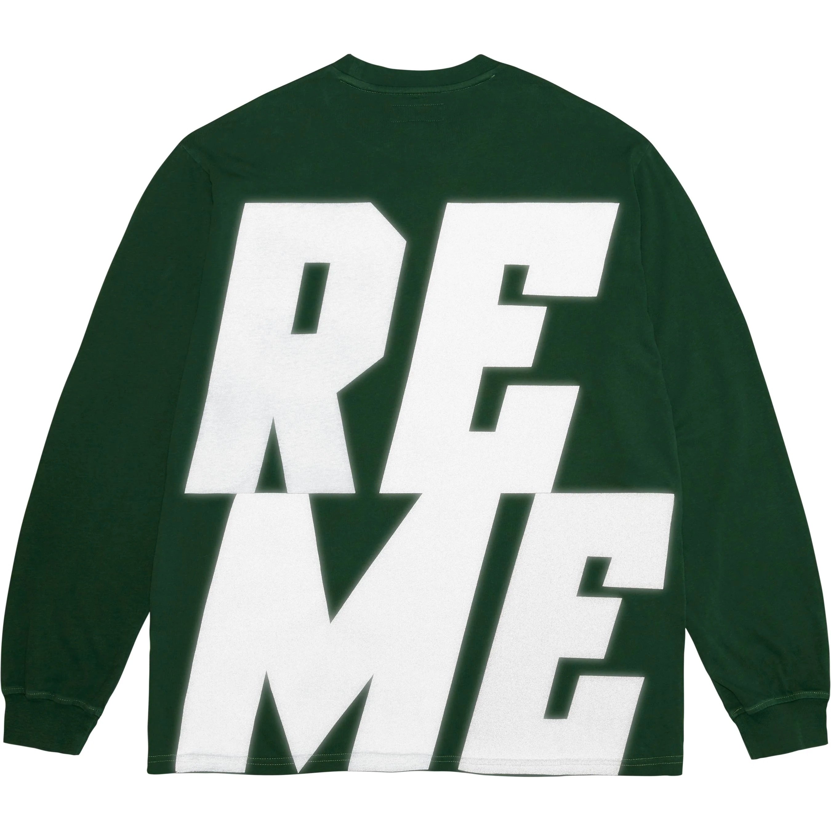 Supreme Reflective L S Top (FW25) - Green - $98