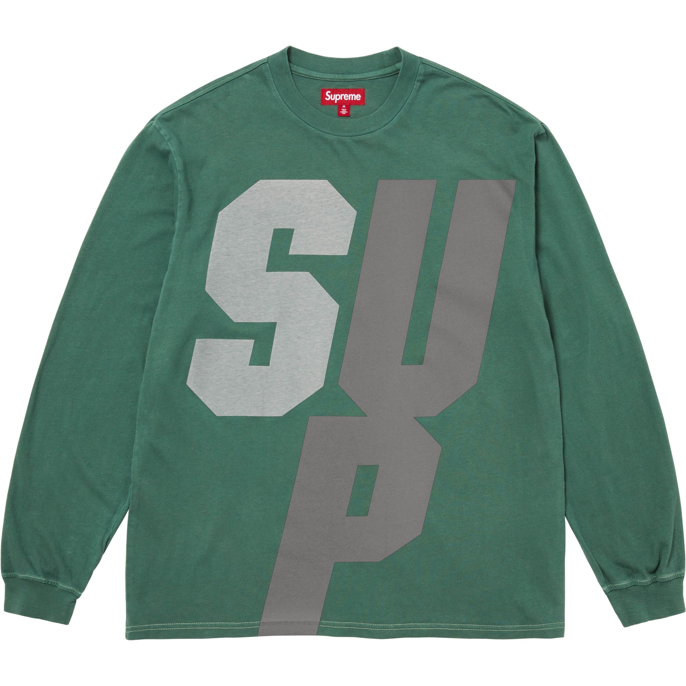 Supreme Reflective L S Top (FW25) - Green - $98