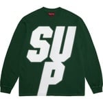 Supreme Reflective L S Top (FW25) - Green