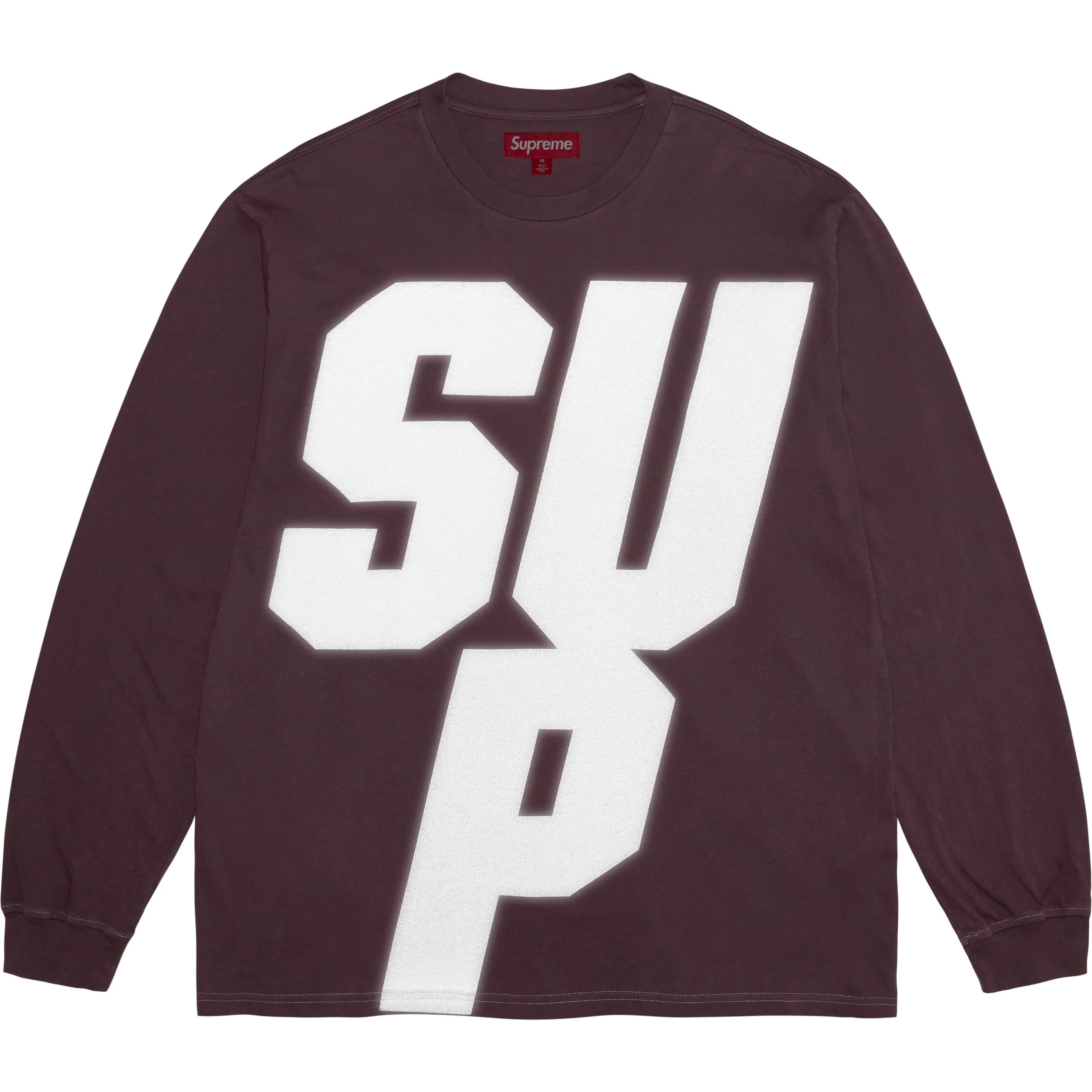 Supreme Reflective L S Top (FW25) - Purple - $98