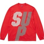 Supreme Reflective L S Top (FW25) - Red