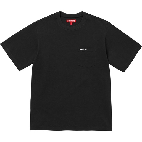 Supreme S/S Pocket Tee - Black