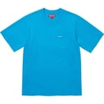 Supreme S S Pocket Tee (FW25) - Bright Blue