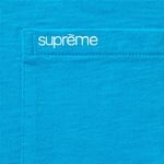 Supreme S S Pocket Tee (FW25) - Bright Blue