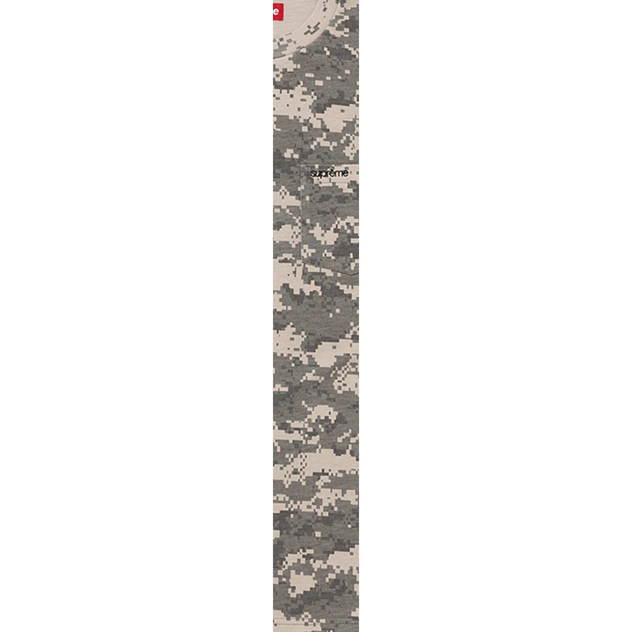 Supreme S S Pocket Tee (FW25) - Digi Camo - $64