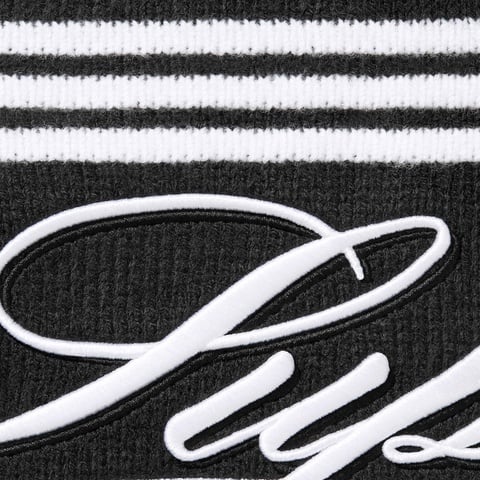 Script Stripe Half Zip Sweater - fall/winter 2025 - Supreme