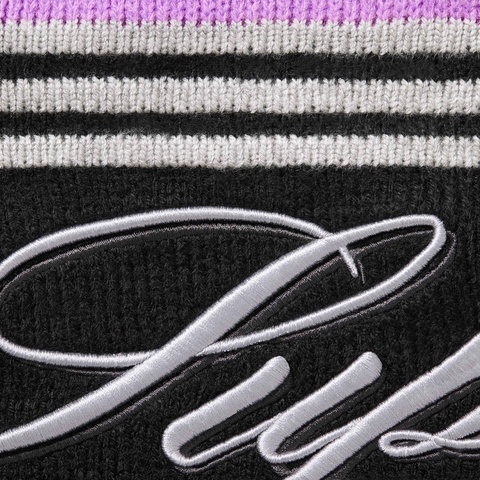 Script Stripe Half Zip Sweater - fall/winter 2025 - Supreme