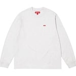 Supreme Small Box L S Tee (FW25) - Ash Grey