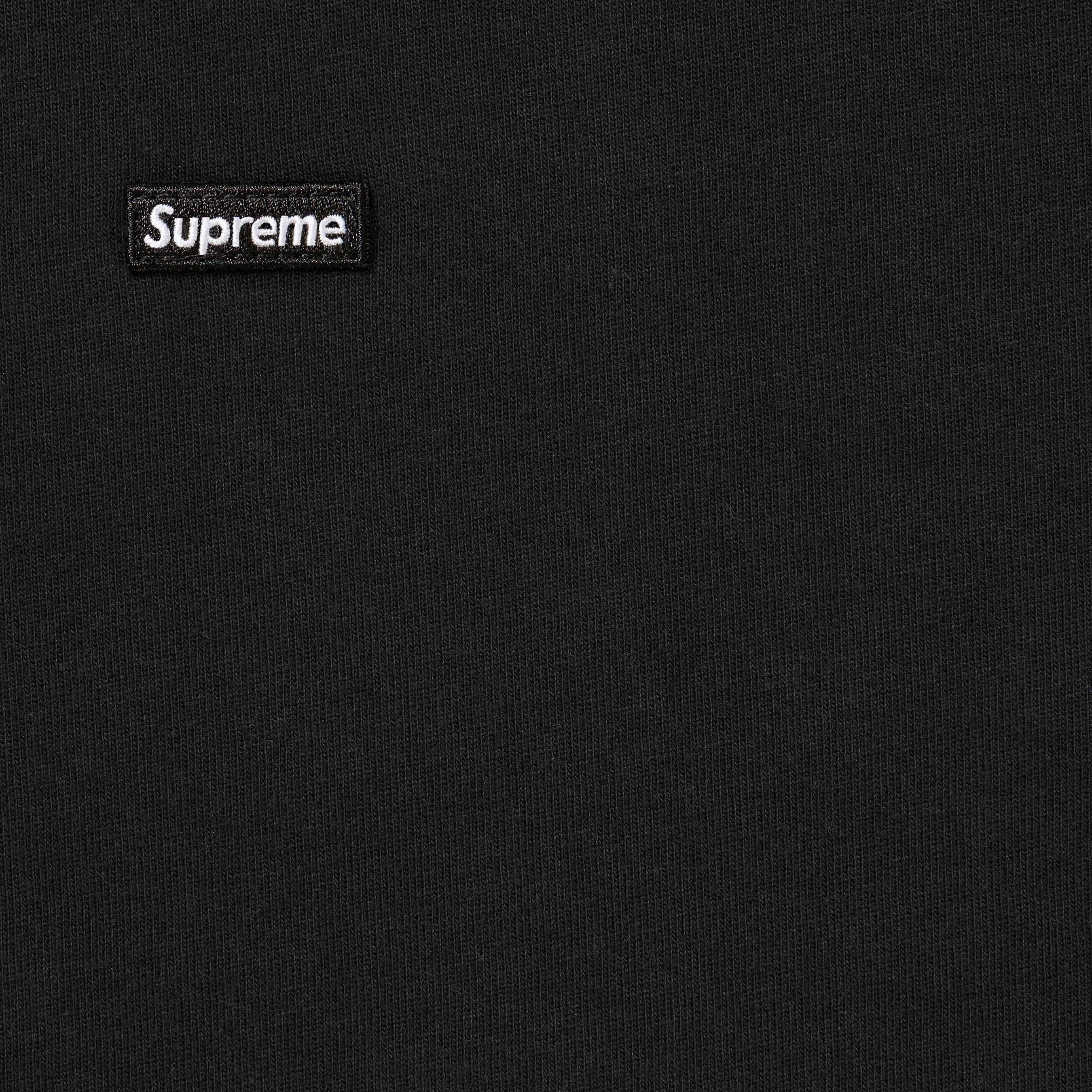 Supreme Small Box L S Tee (FW25) - Black - $68