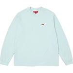 Supreme Small Box L S Tee (FW25) - Light Blue
