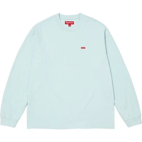 Supreme Small Box L/S Tee ライトブルー XL Small Box L/S Tee - fall/winter 2025 - Supreme