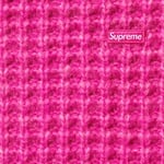 Supreme Small Box Waffle Sweater (FW25) - Pink