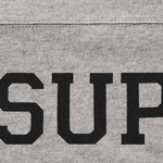 Supreme Split L S Football Top (FW25) - Heather Grey