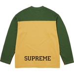 Supreme Split L S Football Top (FW25) - Orange