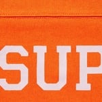 Supreme Split L S Football Top (FW25) - Orange