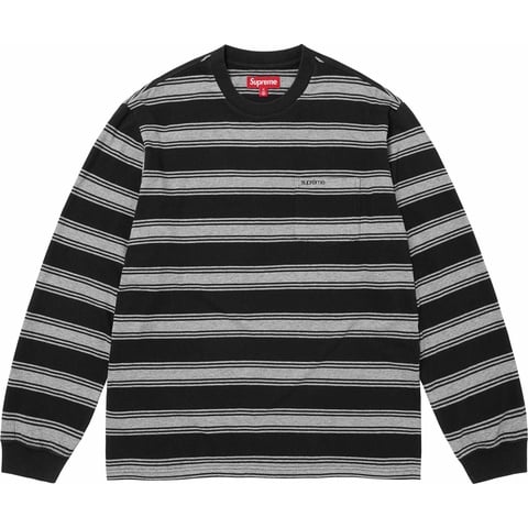 Stripe Pocket L/S Top - fall/winter 2025 - Supreme