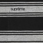 Supreme Stripe Pocket L S Top (FW25) - Black