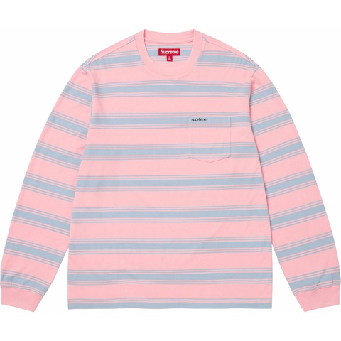 Stripe Pocket L/S Top - fall/winter 2025 - Supreme