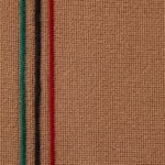 Supreme Stripe Zip Up Polo Sweater (FW25) - Tan