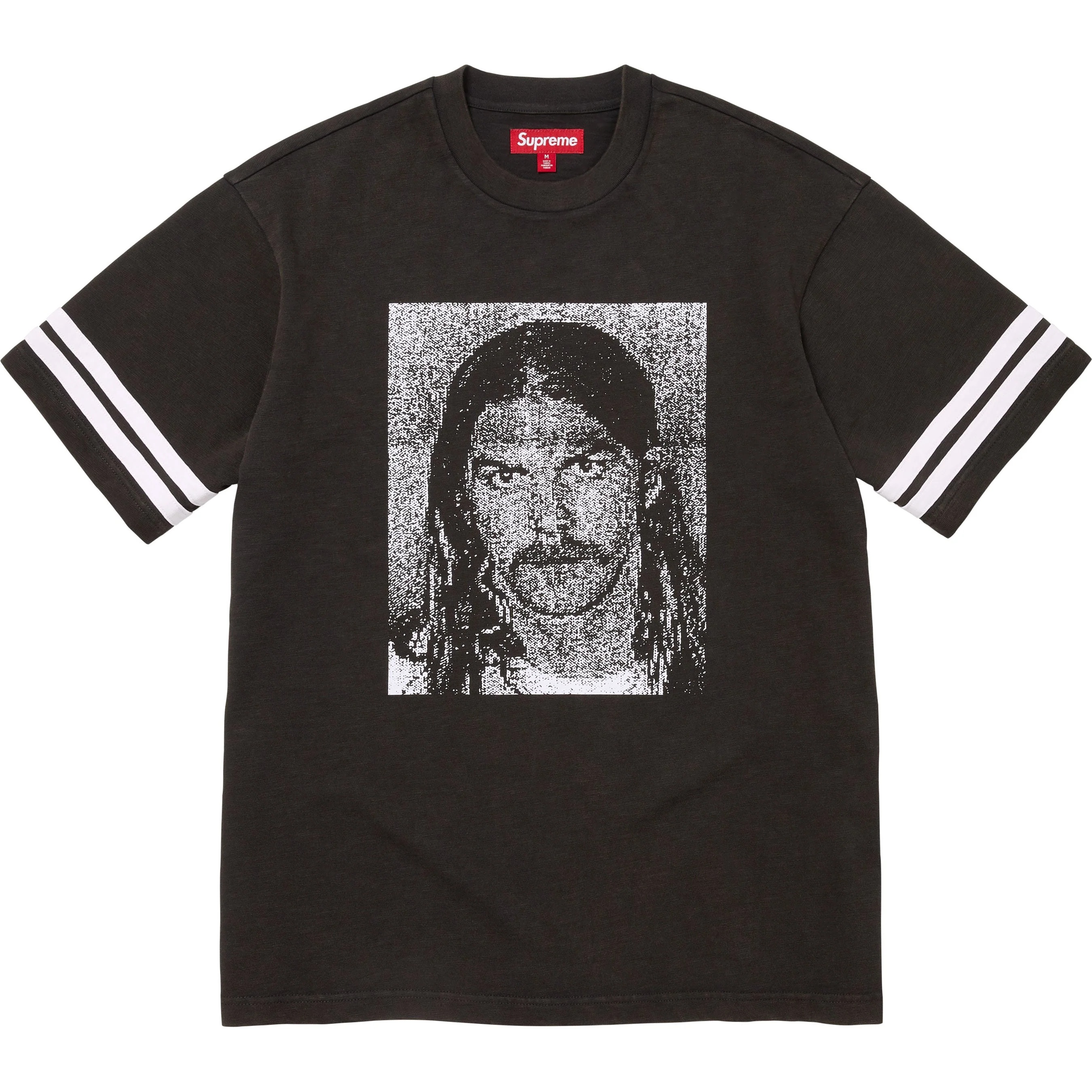 Supreme Supreme Dash Snow S S Top (FW25) - Black - $110