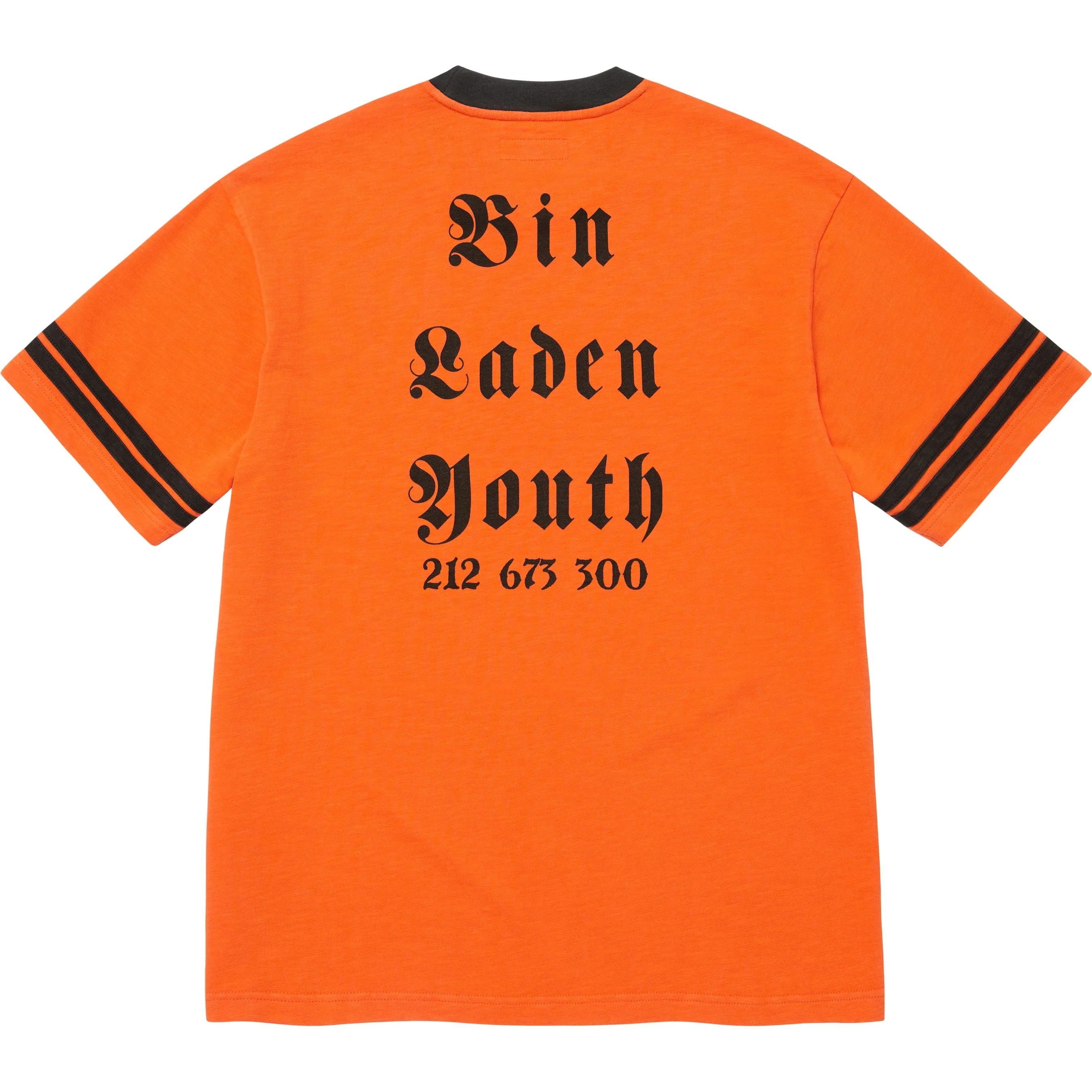 Supreme Supreme Dash Snow S S Top (FW25) - Orange - $110