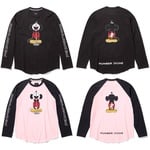 Supreme Number (N)ine Mickey Mouse Raglan L S Top (FW25) - $138