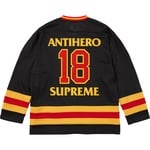 Supreme Supreme ANTIHERO Ozzy Hockey Jersey (FW25) - Black