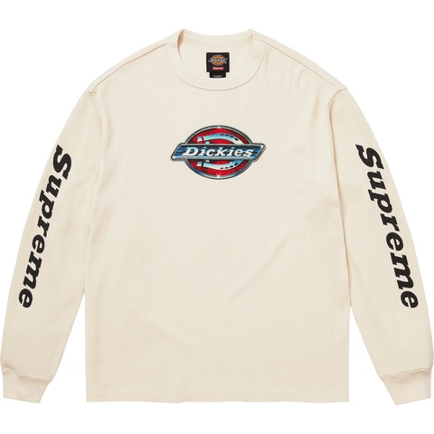 Chrome Dickies FW25 Supreme - Large Size Thermal Dickies 新品　Supreme Logo Digi Thermal Waffle トップス