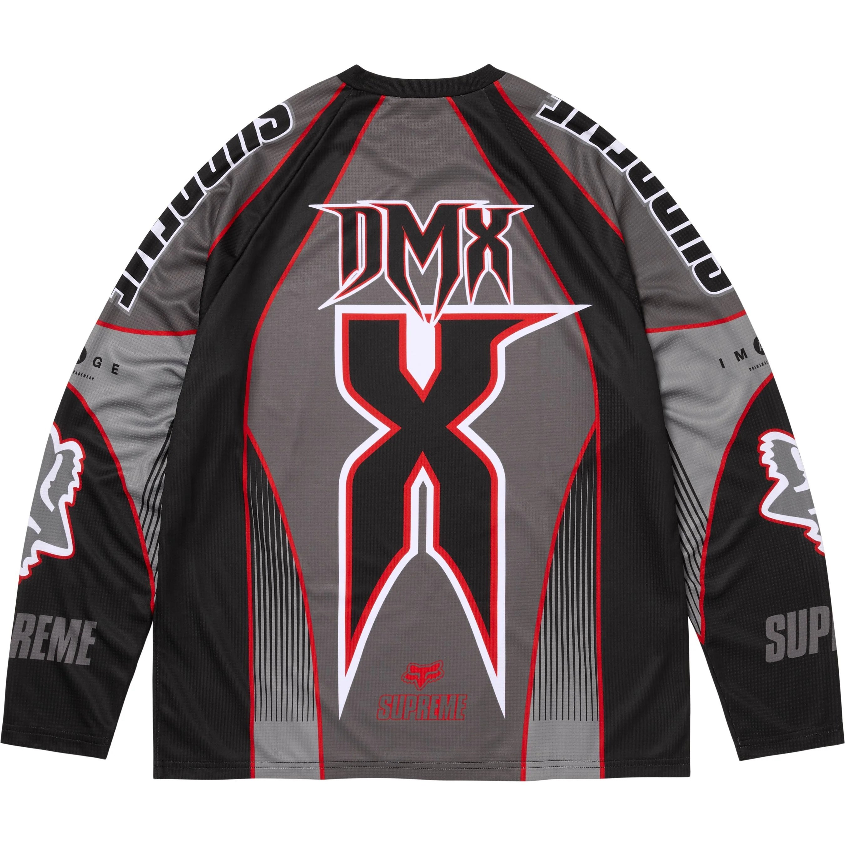 Supreme Supreme Fox Racing DMX Jersey (FW25) - Black - $168