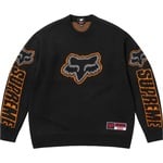 Supreme Supreme Fox Racing Sweater (FW25) - Black